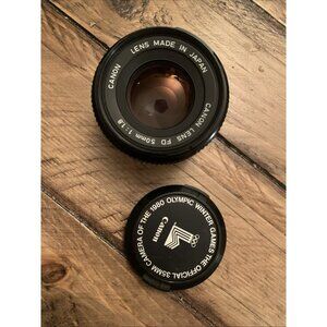 Canon FD 50mm f/1.8 (1980 Olympic Cover)